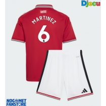 Manchester United Lisandro Martinez #6 Domaci Dres za djecu 2026-27 Kratak Rukav (+ Kratke hlače)